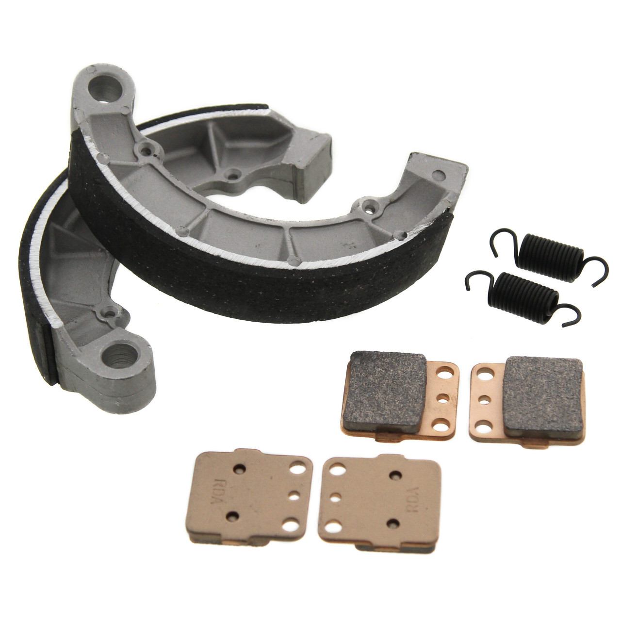 2012 2013 Honda Foreman 500 TRX500FE Front Brake Pads and Rear Brake Shoes