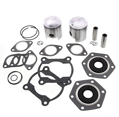 Piston and Gasket Kit for Polaris Supersport 440 1995 1996 Teflon Coated