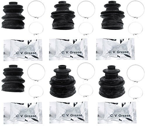 CV Boot Kit for Polaris Ranger 800 6x6 2012 Inner and Outer by Race-Driven