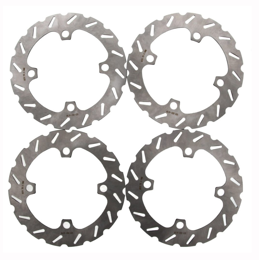 Brake Rotors fit Polaris RZR RS1 2018 - 2022 Front & Rear RipTide by Race-Driven