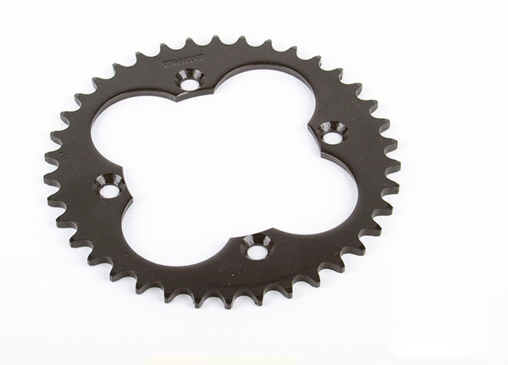 Sprockets fit Honda TRX450R 450R 2004-2014 14 Tooth Front & 38 Tooth Rear Black