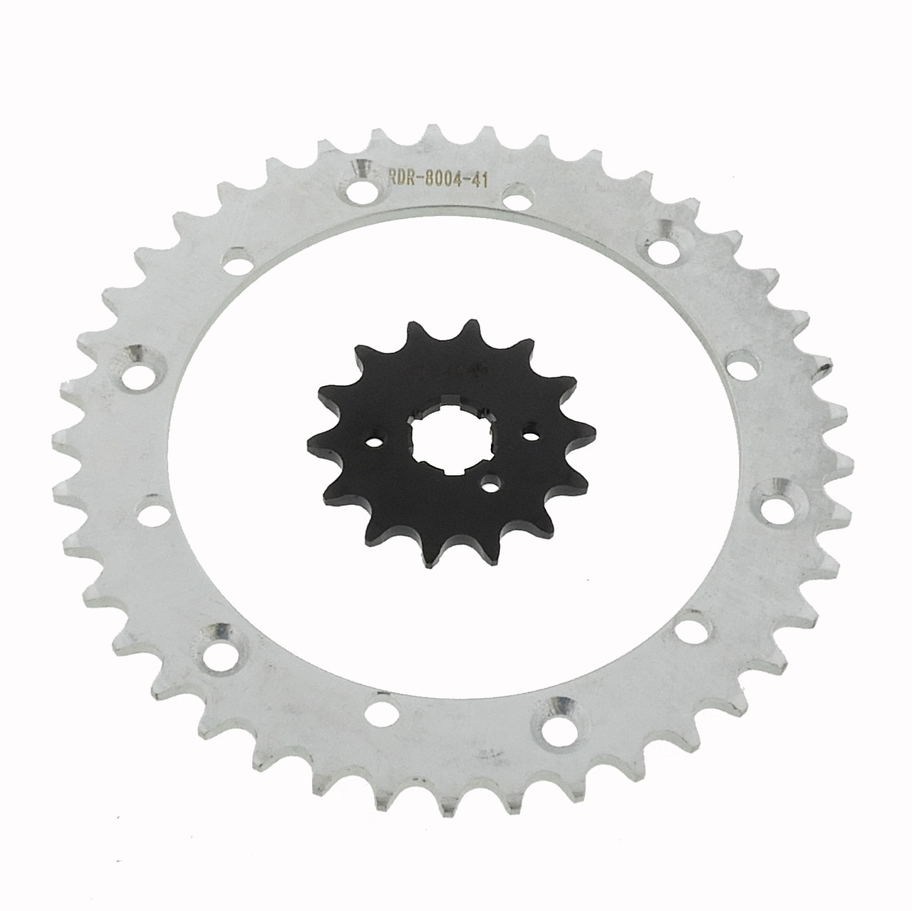 Sprocket set for Yamaha YFM350 Warrior 1989-2004 14 Tooth Front & 41 Tooth Rear