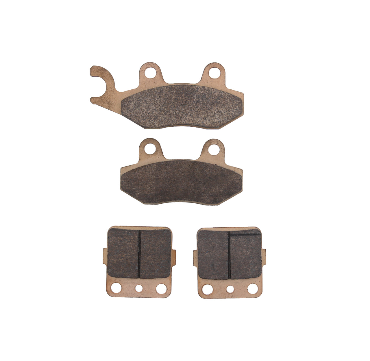 Brake Pads fits Yamaha YZ125 1989 Front & Rear Severe Duty Brakes by Race-Driven