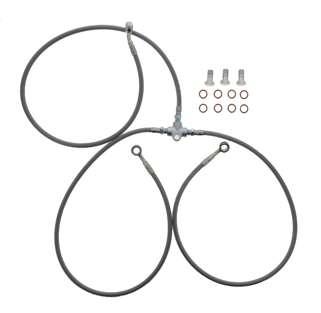 Stainless Brake Line fits Honda 700 XX TRX700XX 2007 - 2011 Front