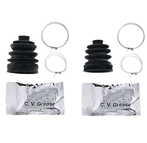 CV Boot Kit for Kawasaki Mule 610 2005-2008 Front Inner and Outer by Race-Driven
