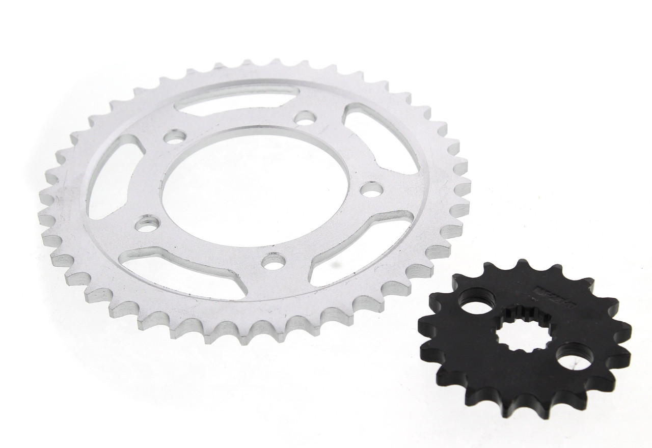 2006 2007 2008 2009 2010 Kawasaki ZZ-R1400 ZX-14 Front & Rear Sprockets 17/41