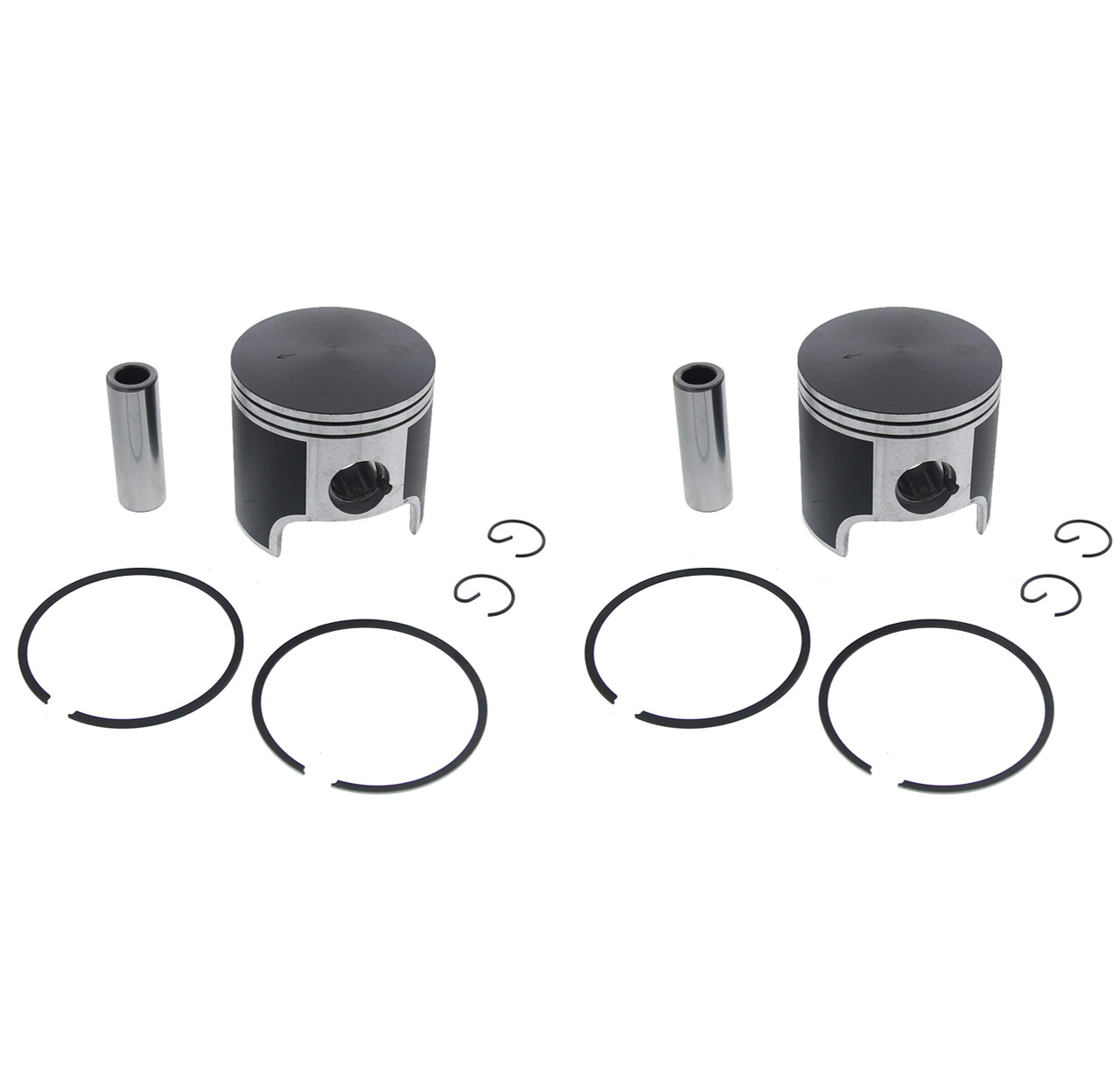 Piston Kit for Polaris XC SP 600 2000 - 2003 Teflon Coated x2 by Race-Driven