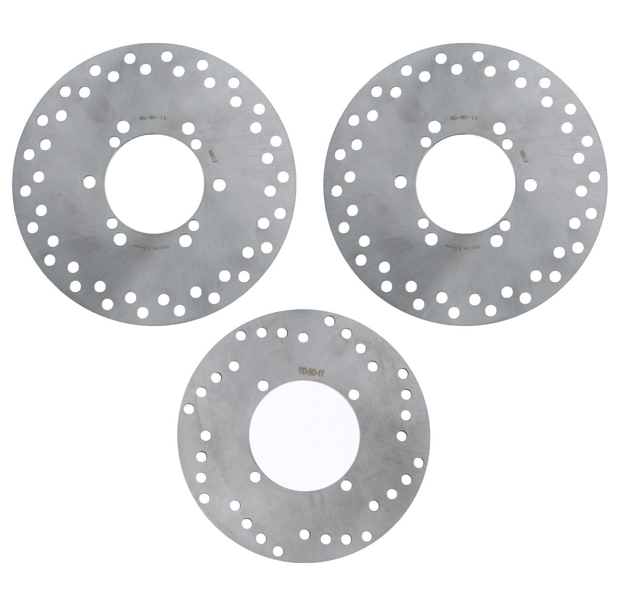 2003 2004 2005 Polaris Magnum 330 2x4 Front and Rear Standard Brake Rotors Discs