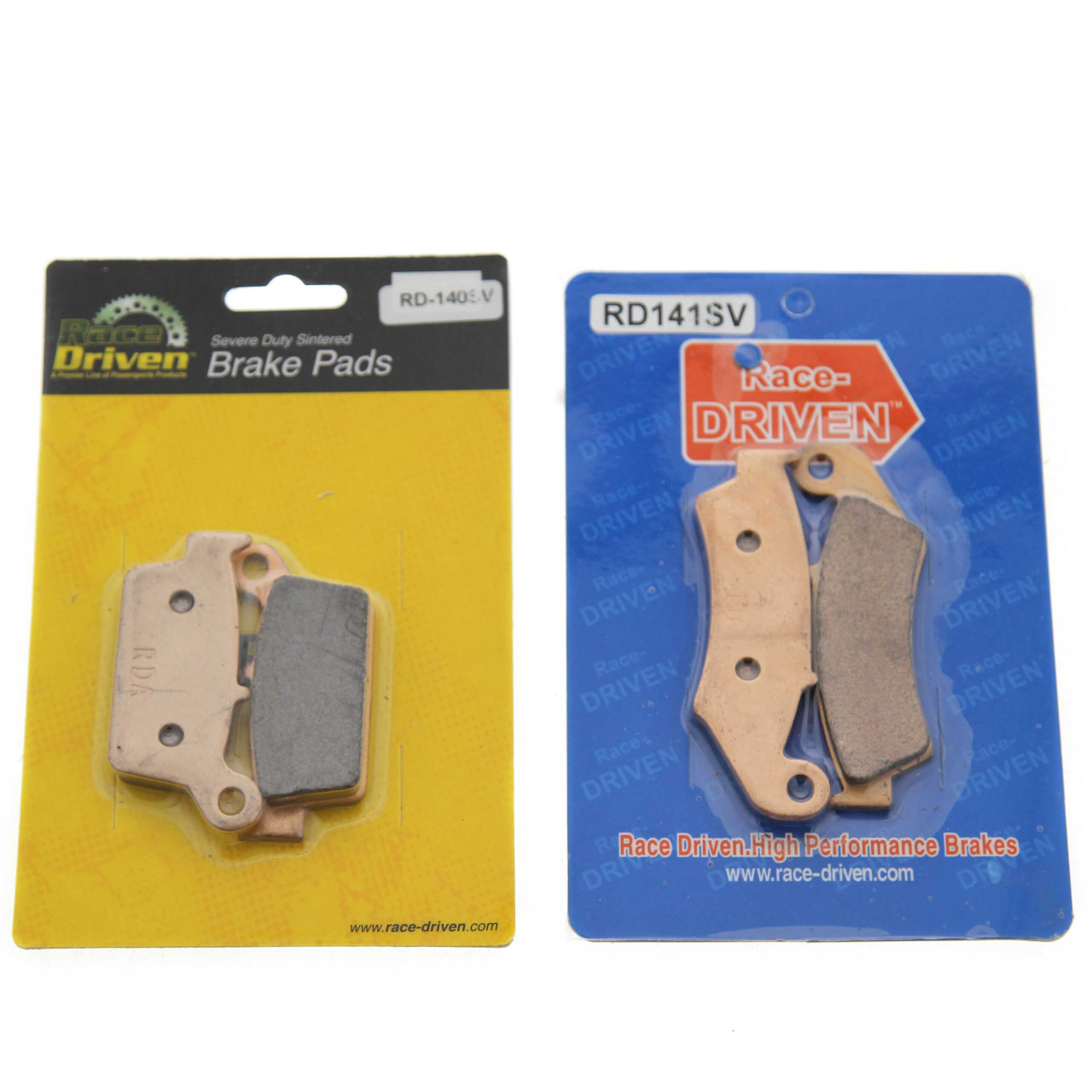 1991 1992 Honda XR250L Severe Duty Front and Rear Brake Pads Motocross Brakes