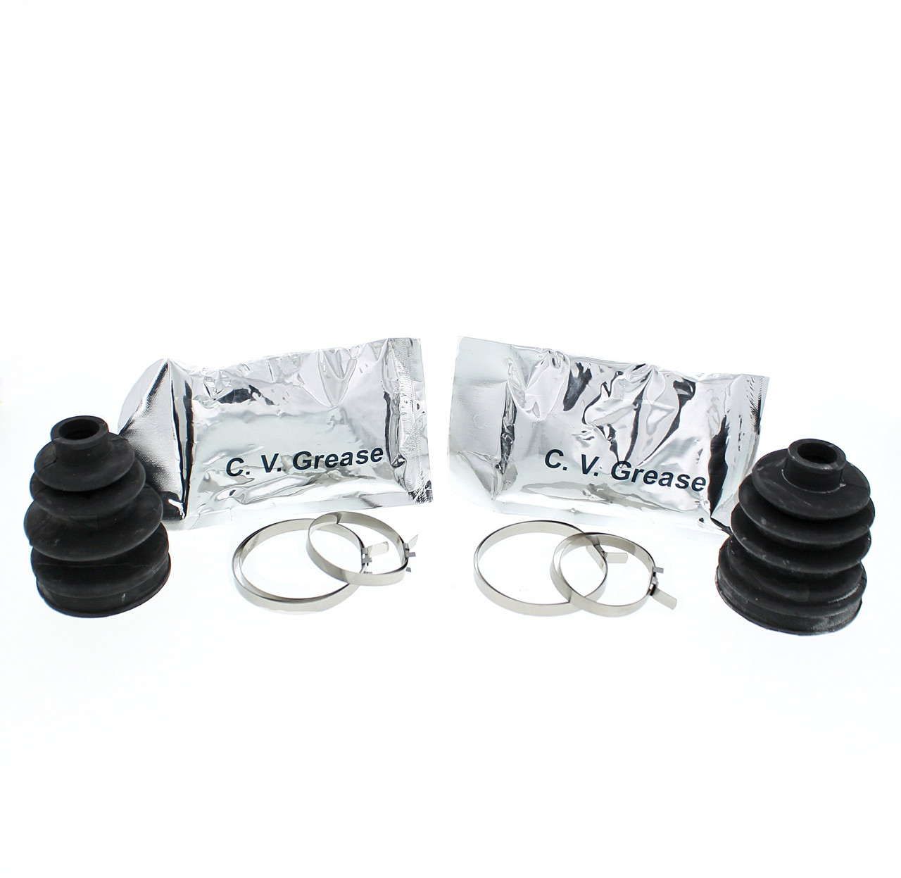 Front Inner and Outer 2002 2003 CV Boot Kit fits Suzuki Eiger 400 4x4