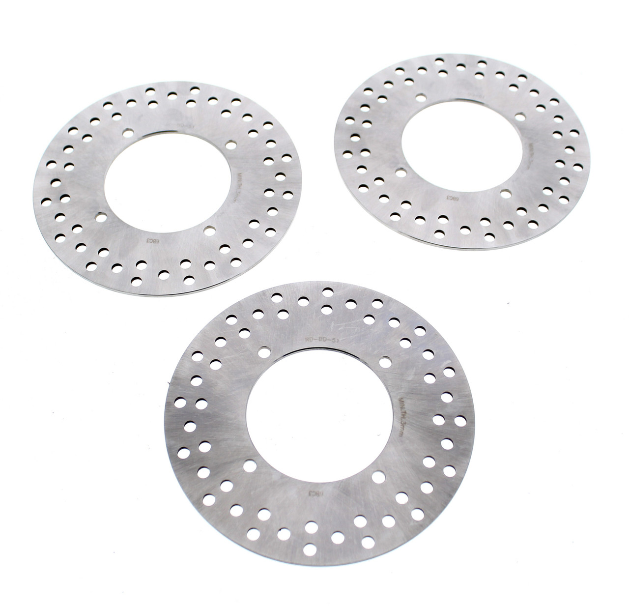 1999-2004 Arctic Cat 250 2x4 Front & Rear Brake Rotors & Severe Duty Brake Pads