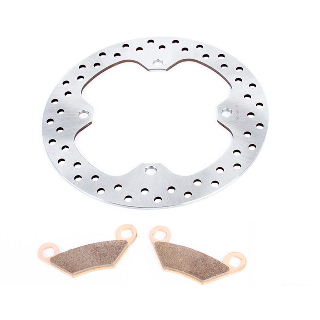 Brake Rotor & Brake Pads for Polaris Sportsman 850 2017 Rear by Race-Driven
