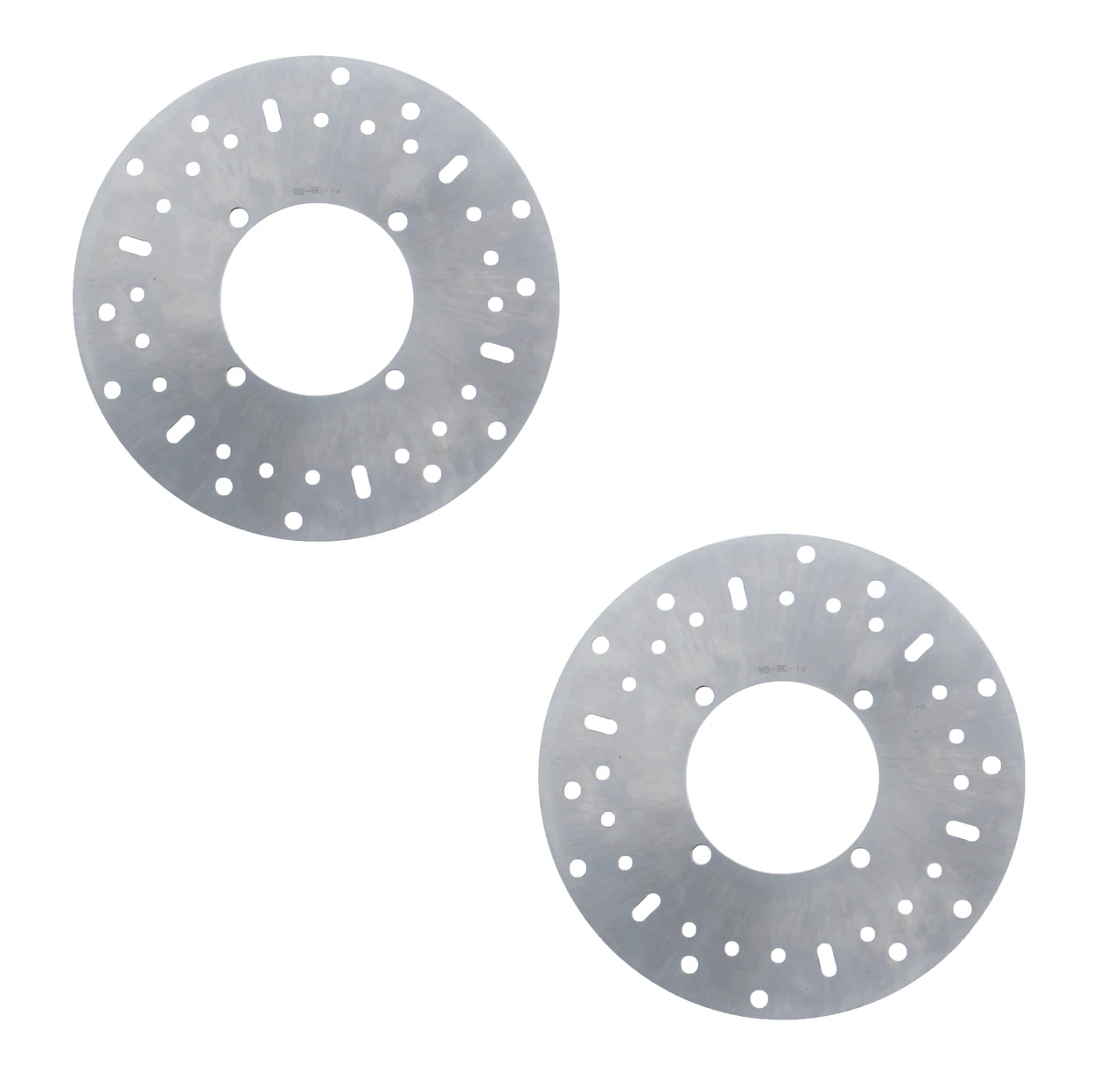 Front & Rear Brake Rotors Discs & MudRat Brake Pads 2004 2005 Polaris Ranger 500