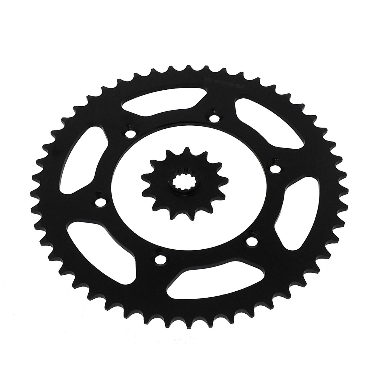 13 Tooth Front and 50 Tooth Rear Black Sprocket fits Suzuki RMX250 1990 - 1998