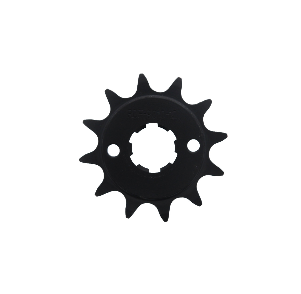 1986 1987 Honda TRX250R 250R 12 Tooth Front and 39 Tooth Rear Black Sprocket