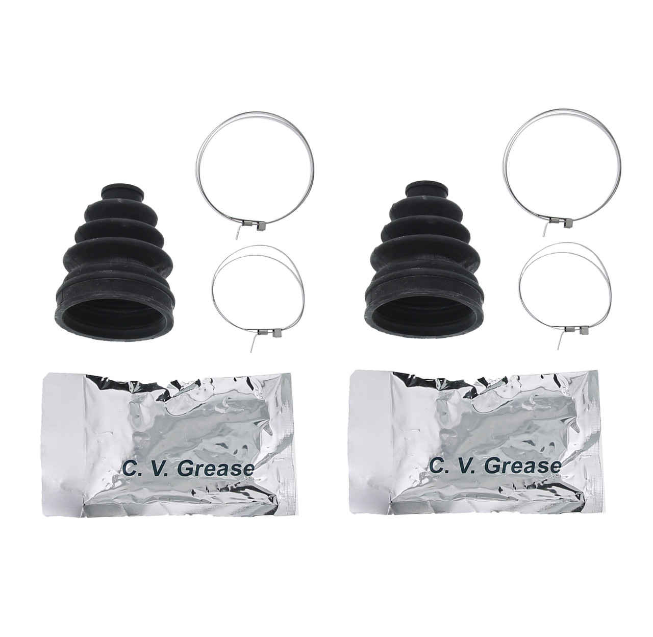 CV Boot Kit for Kawasaki 650 Prairie 2002 2003 Front Inner and Outer Race-Driven