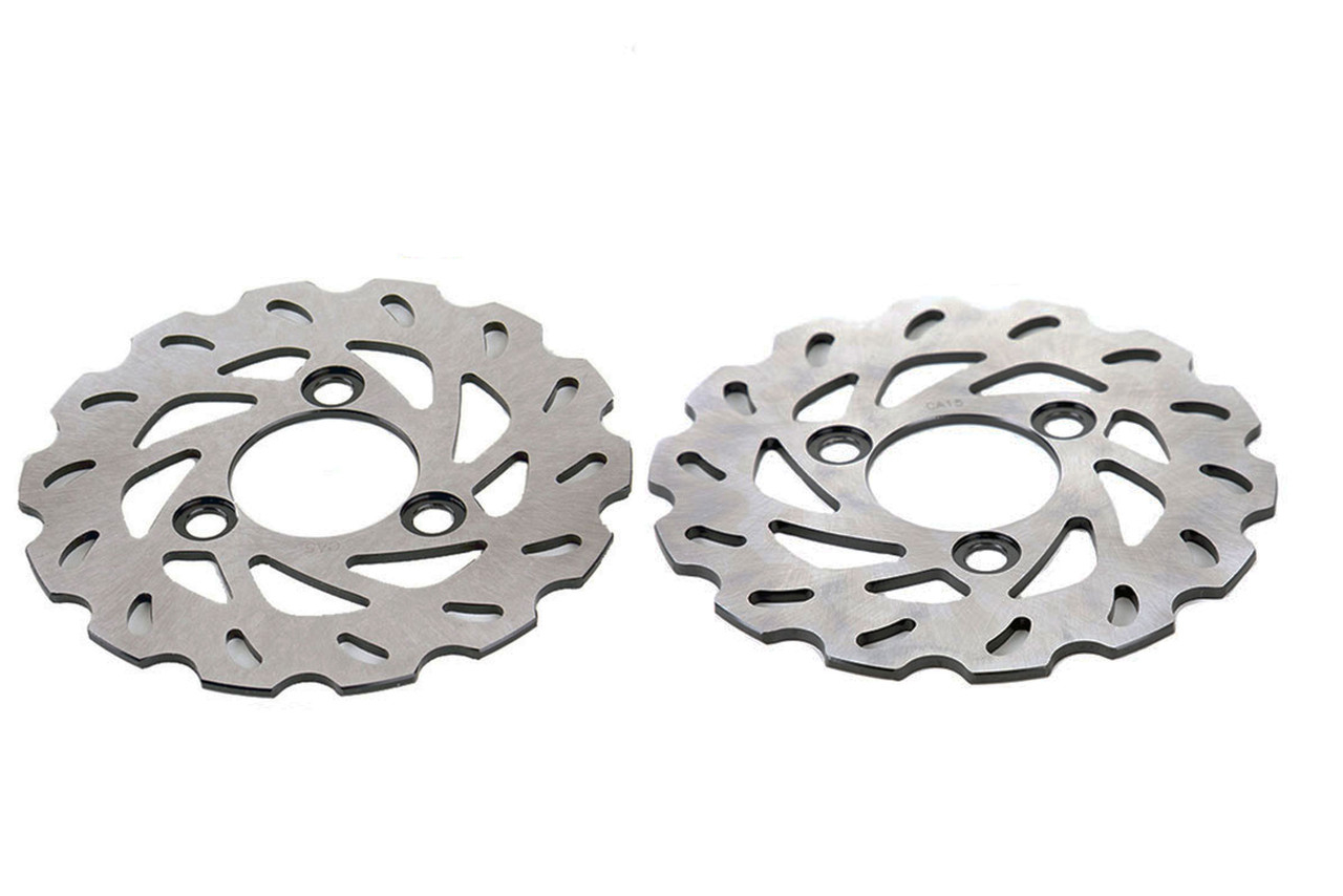 Brake Rotors for Suzuki Quadracer 450 LT-R450 2006 - 2009 Front RipTide x2
