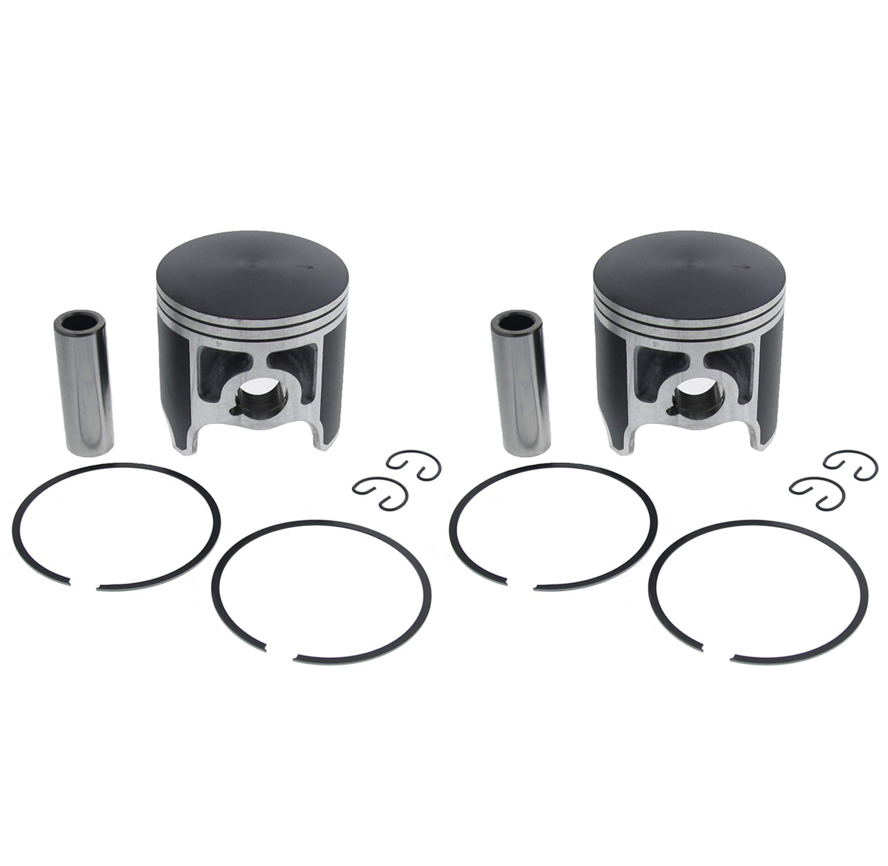 1994 1995 1996 Yamaha VMAX 600 VX600 Piston Kit x2 Teflon Coated Race-Driven