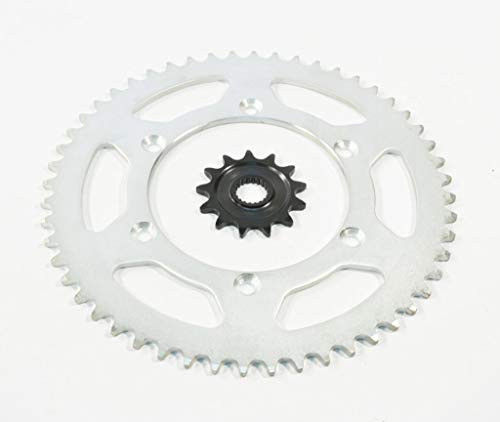 Sprockets fit Yamaha YZ125 2005 - 2014 Front and Rear Silver 13/50