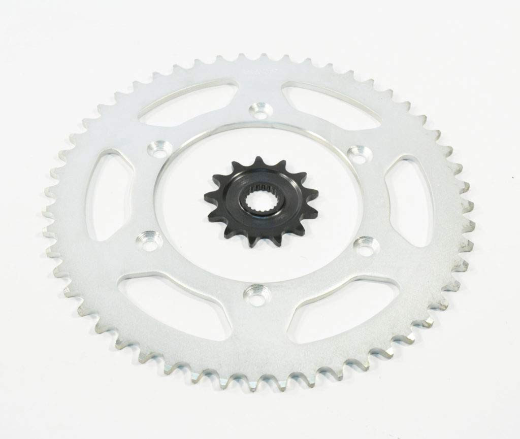 Sprockets fit Yamaha YZ125 2005 - 2014 Front and Rear Silver 13/50