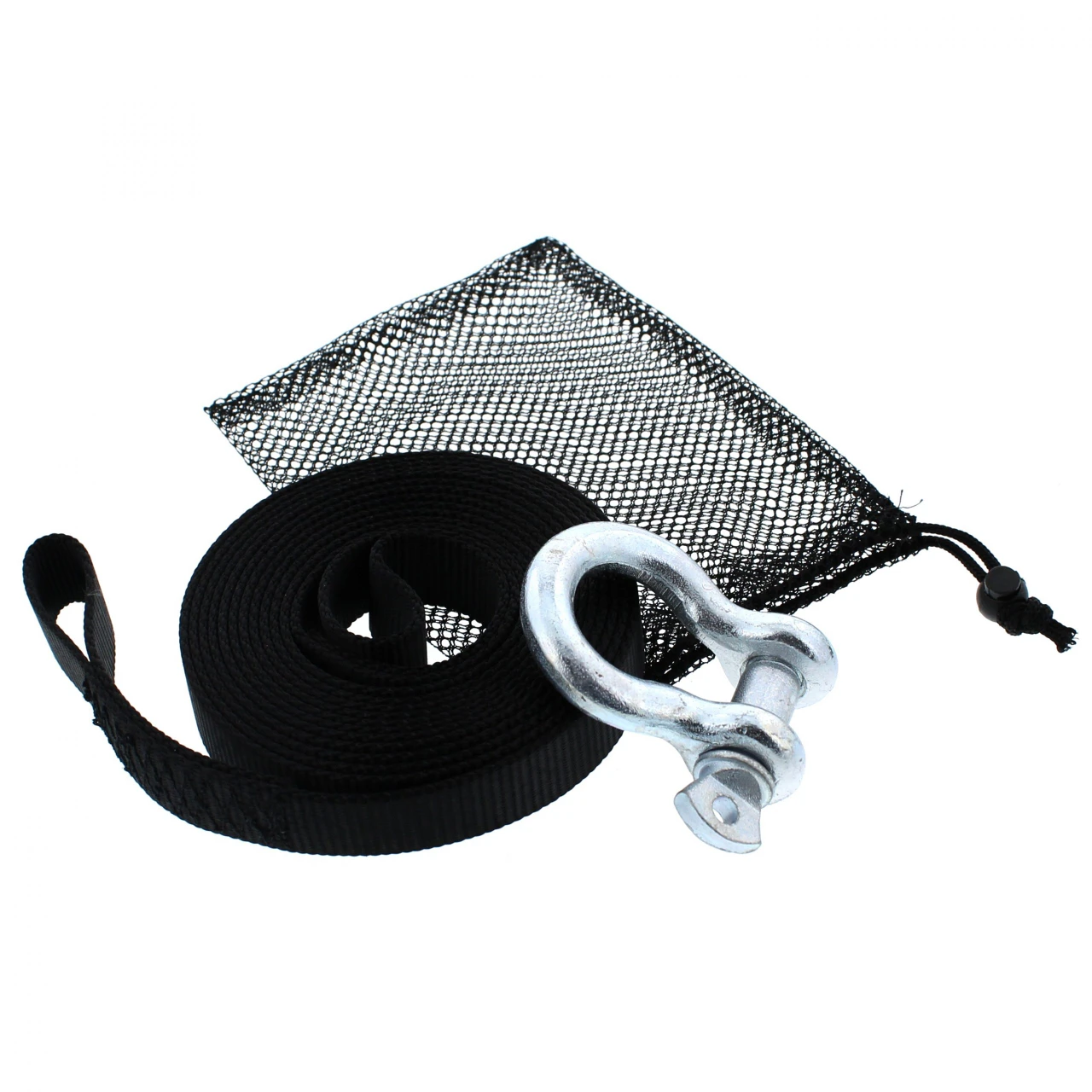 Polaris Sportsman Heavy Duty Black Tow Strap Package 5000 LBS Tensile Strength