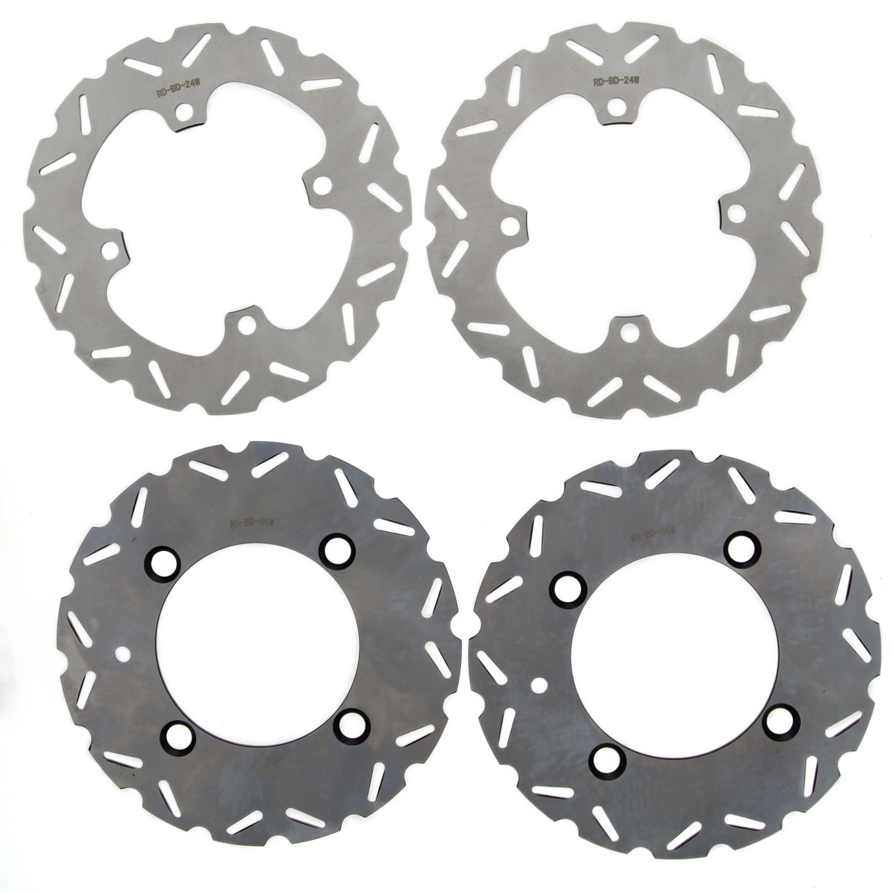 Brake Rotors fit Polaris Ranger 1000 2020 - 2026 Front and Rear RipTide