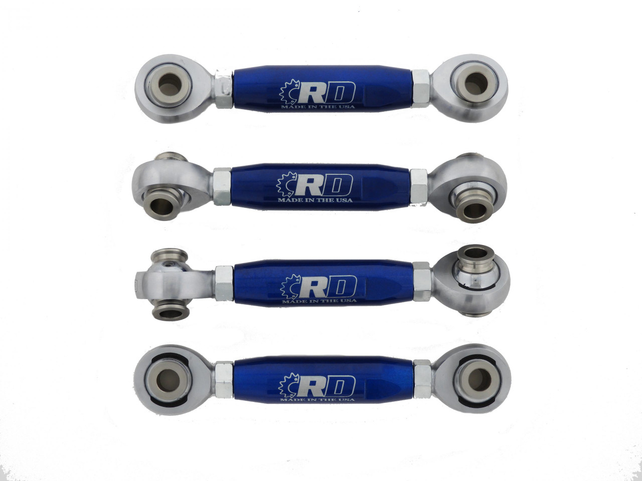 Sway Bar Links fit Polaris RZR XP Turbo S 2018 - 2021 Navy Blue Front and Rear