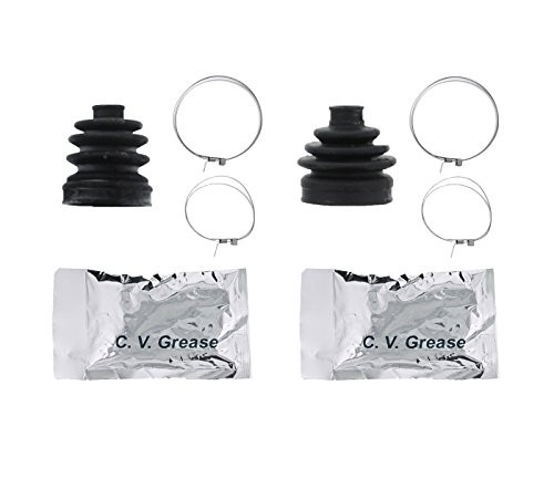 Front Inner and Outer CV Boot Kit 2005 2006 fits Suzuki King Quad 700 4x4