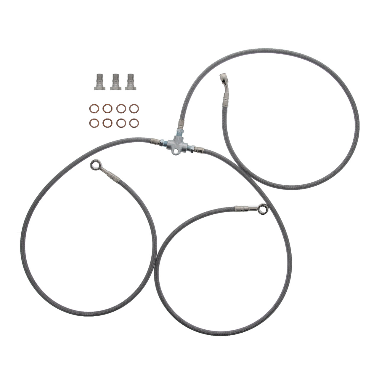 Stainless Brake Line fits Honda 700 XX TRX700XX 2007 - 2011 Front 3"