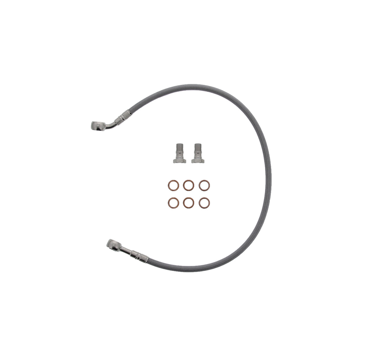 Stainless Brake Line fits Honda 700 XX TRX700XX 2007-2011 Rear 2"