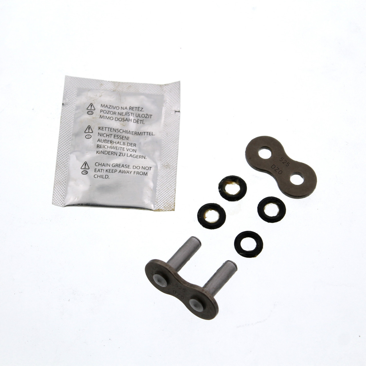 CZ DZO O-Ring Chain 525-DZO Masterlinks - pack of 2