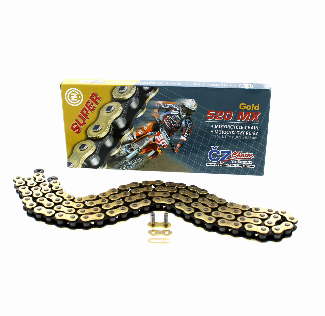 1996 - 1999 Polaris Xplorer 300 4X4 CZ MXG Gold Non O-Ring Chain