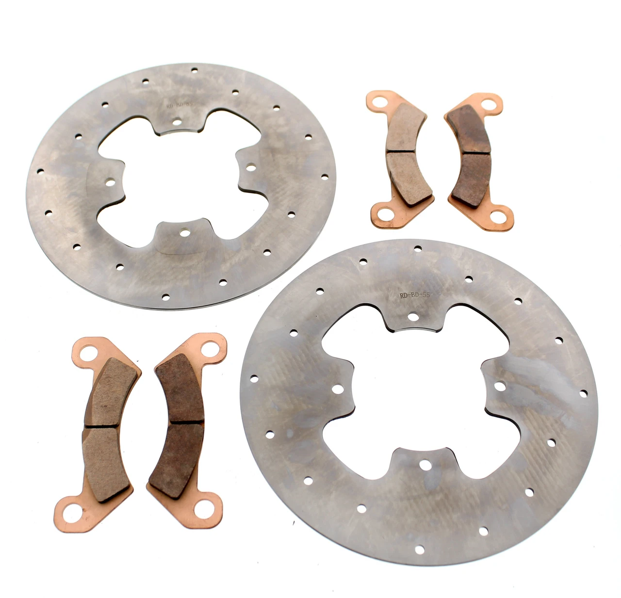 2014-2016 Arctic Cat Wildcat 4X 1000 Front Brake Rotors & Severe Duty Brake Pads