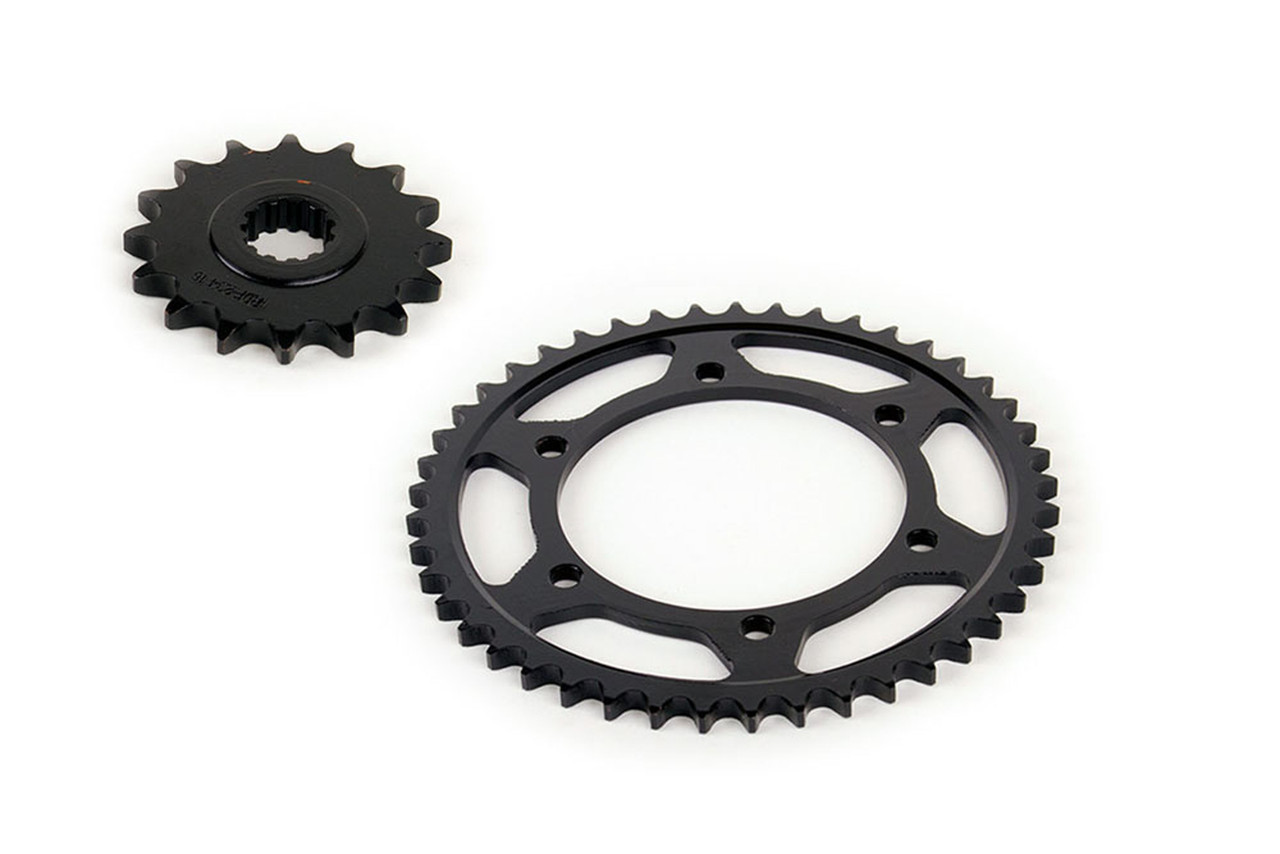 1986 1987 Yamaha FZX-700 FZX 700 Front And Rear Sprocket 16/45