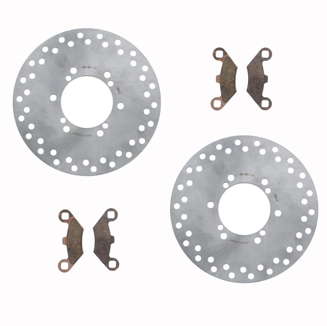 1999 Ranger 500 6x6 Front Brake Rotors and Severe Duty Brake Pads