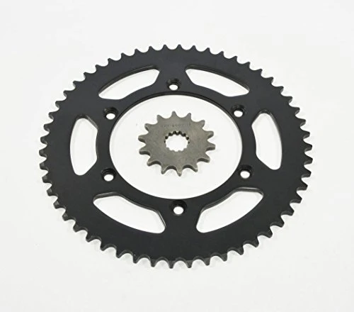 2003-2009 Yamaha YZ450 F 450 14 Tooth Front and 52 Tooth Rear Black Sprocket