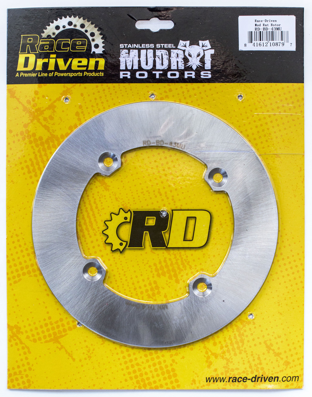 Brake Rotor and Pads fit Can-Am Renegade 1000 XXC 2020 - 2022 Rear MudRat