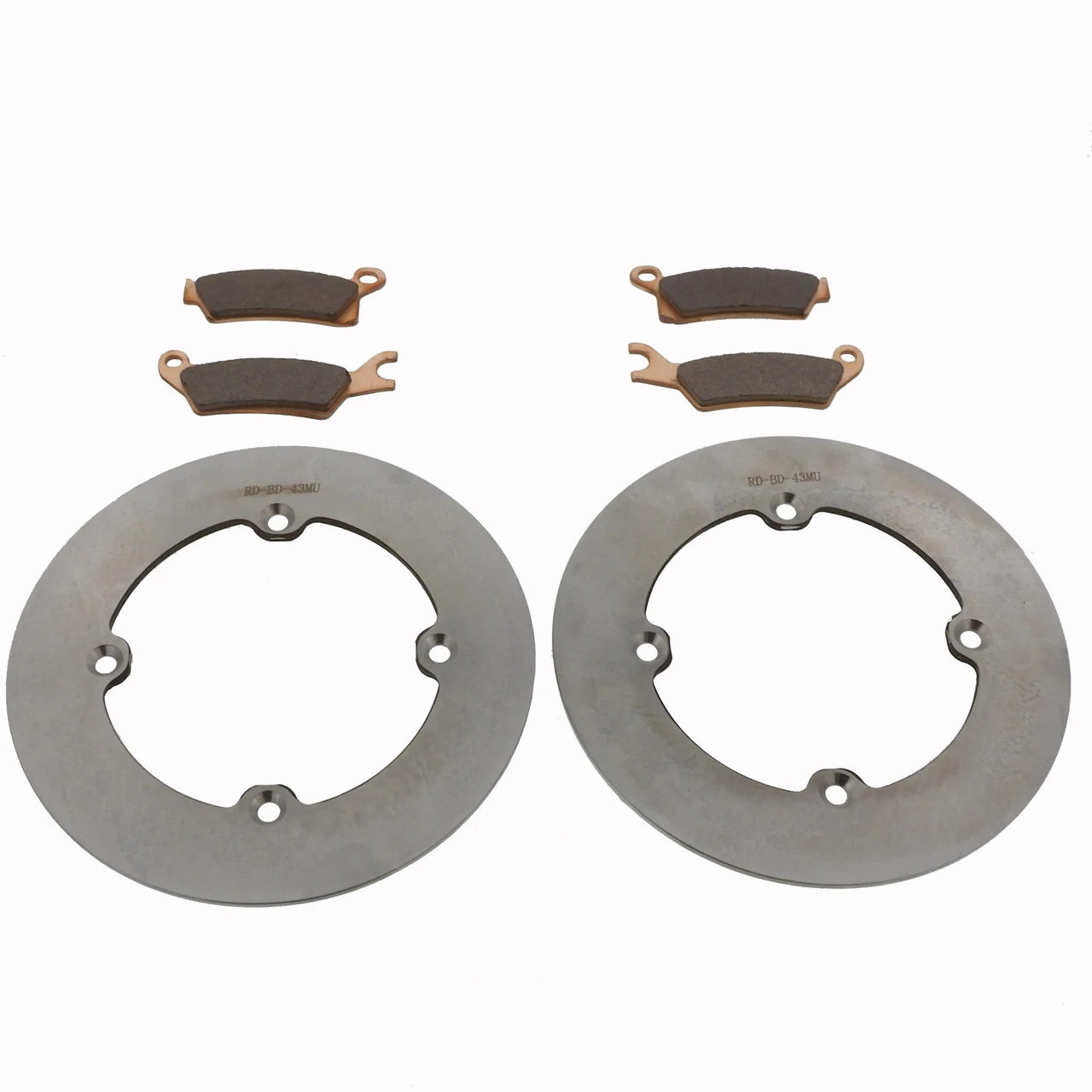 Front MudRat Brake Rotors and Pads fit Can-Am Outlander Max 570 XT 2016 - 2023