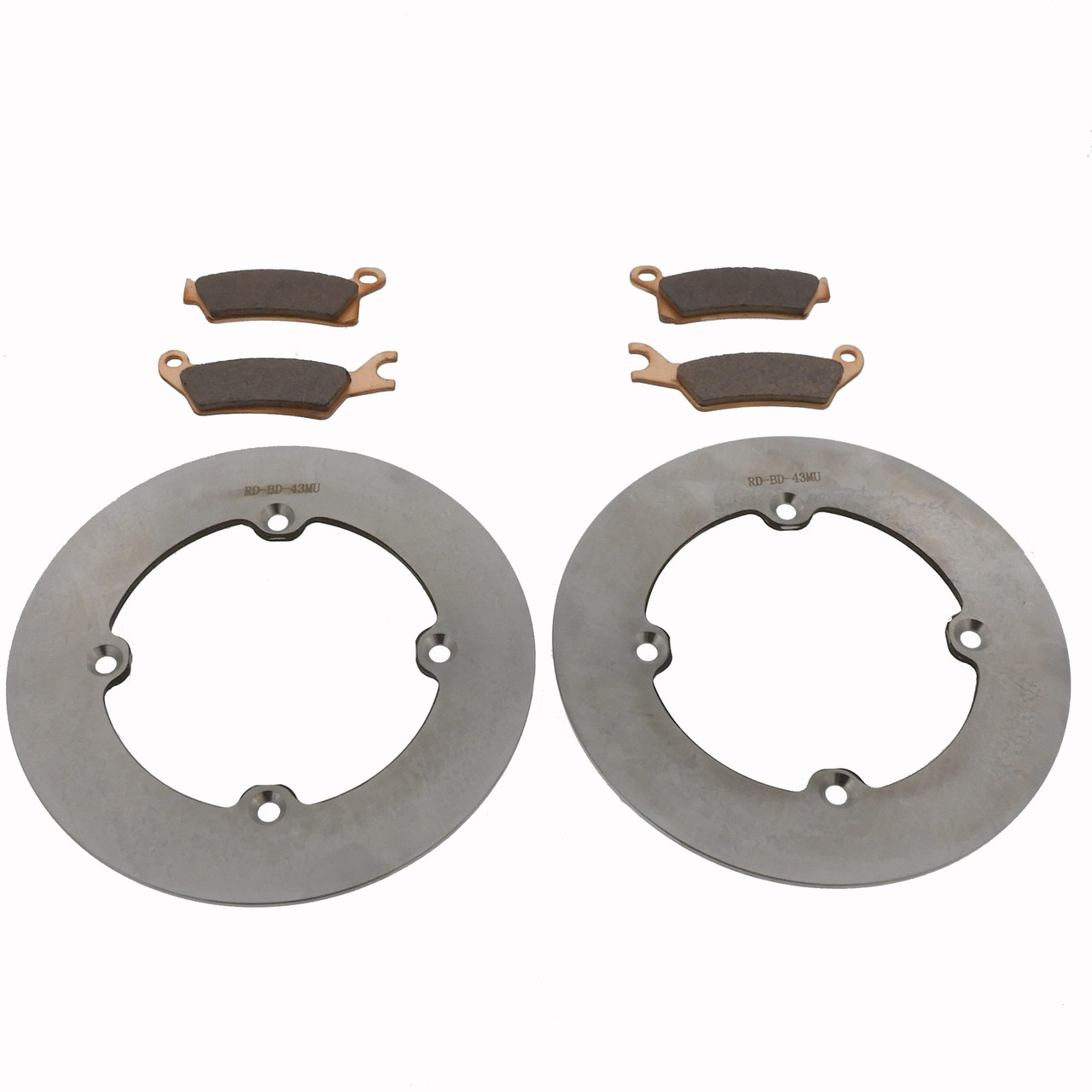 Brake Rotors and Pads fit Can-Am Outlander 850 2016 - 2025 Front MudRat
