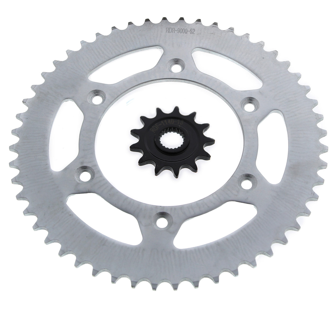 Honda CR125R CR125 CRF250R CRF250 13 Tooth Front & 52 Tooth Rear Sprocket 04-14