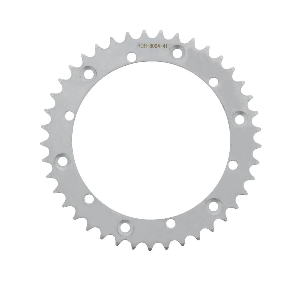89-2006 Yamaha YFZ350 350 Banshee 12 Tooth Front & 41 Tooth Rear Silver Sprocket
