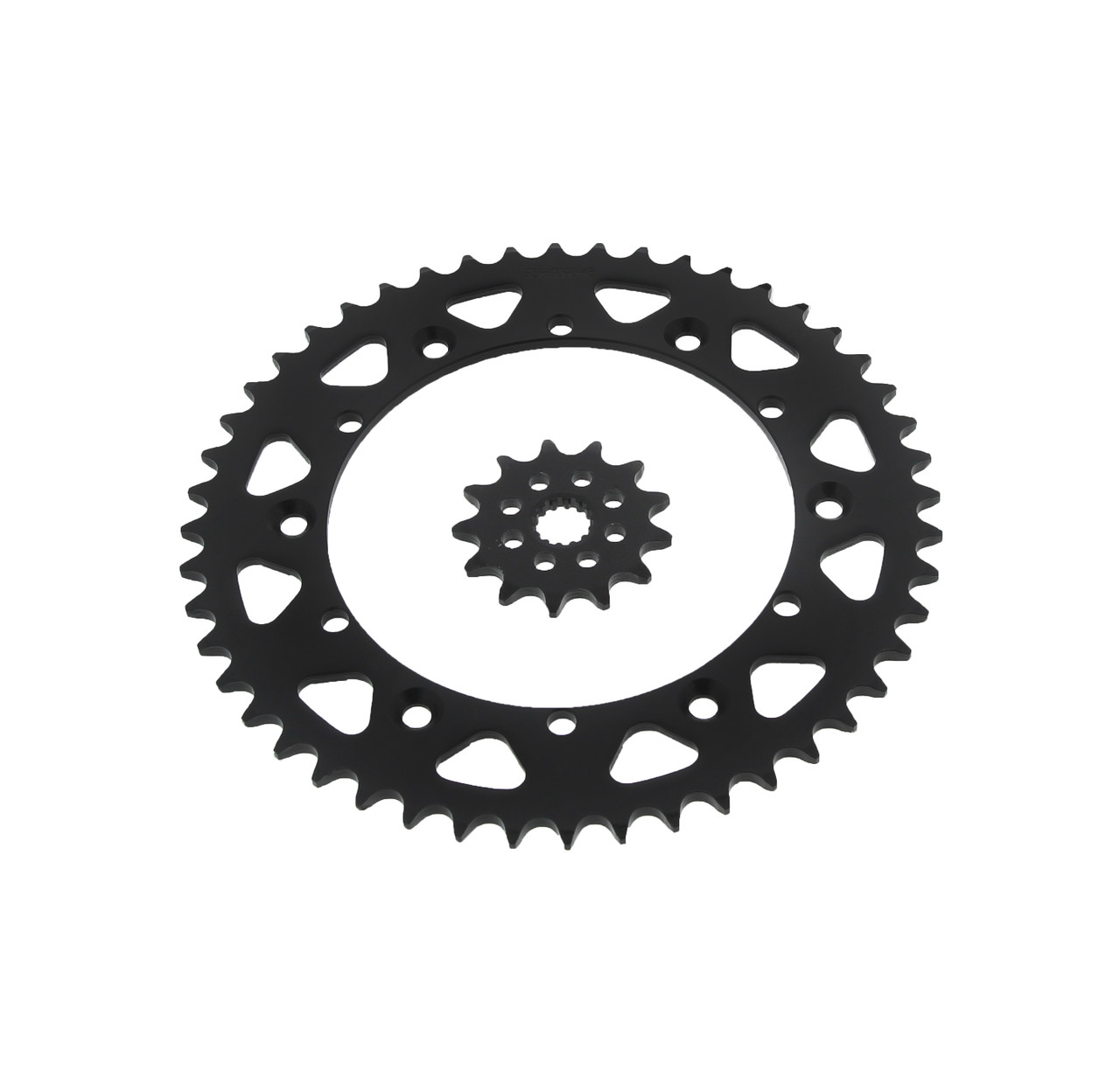 Sprockets for Yamaha YZ125 1987 - 1998 Front 13 Tooth and Rear 48 Tooth Sprocket