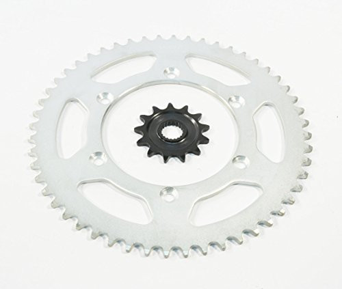Sprockets fit Yamaha YZ125 2005 - 2014 Front and Rear Silver 13/52