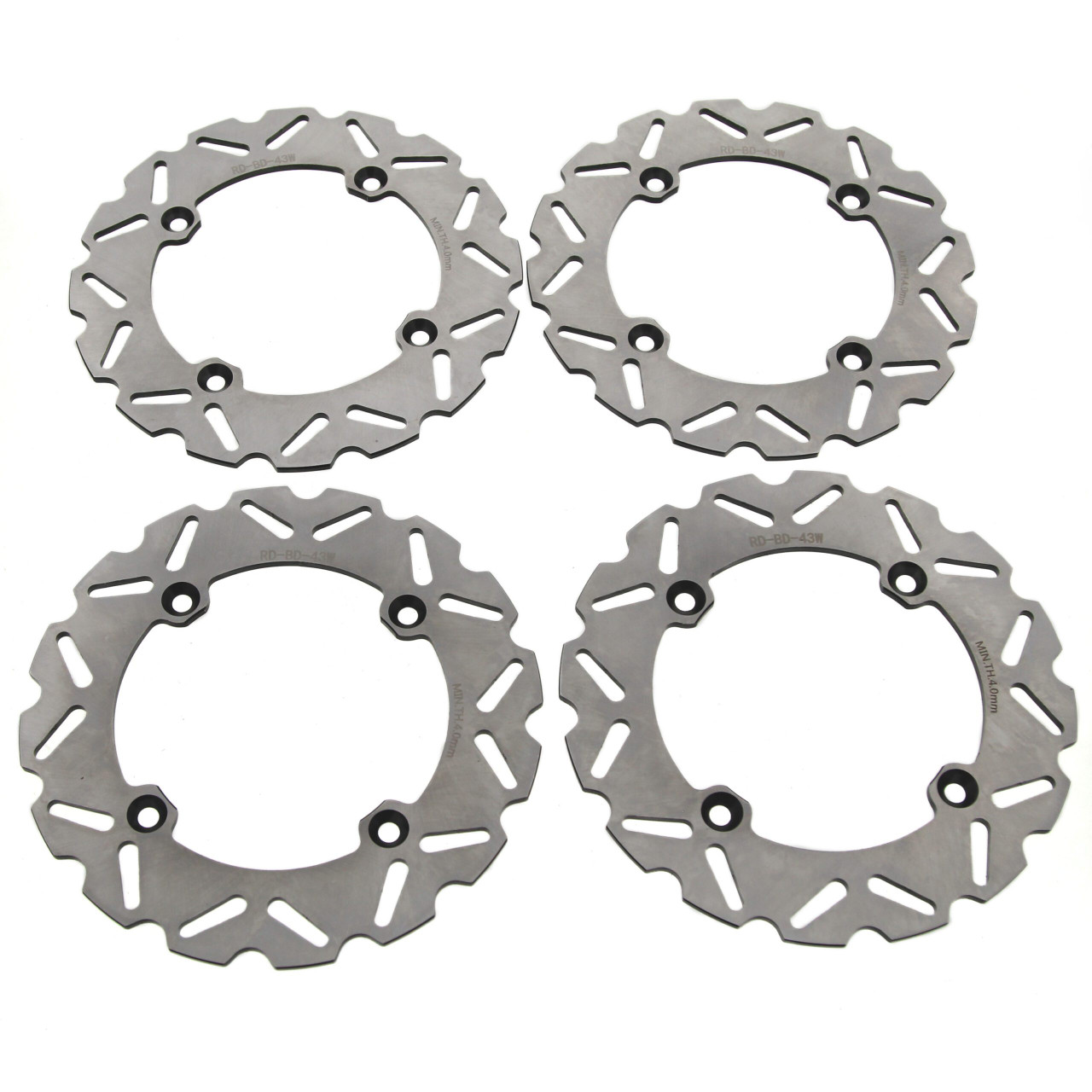 Brake Rotors fit Can-Am Outlander Max 650 6x6 2019 - 2022 Front & Rear RipTide
