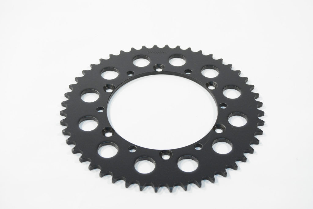 2008-2014 Kawasaki KLX450R 48 Tooth Rear Black Sprocket Hardened Steel