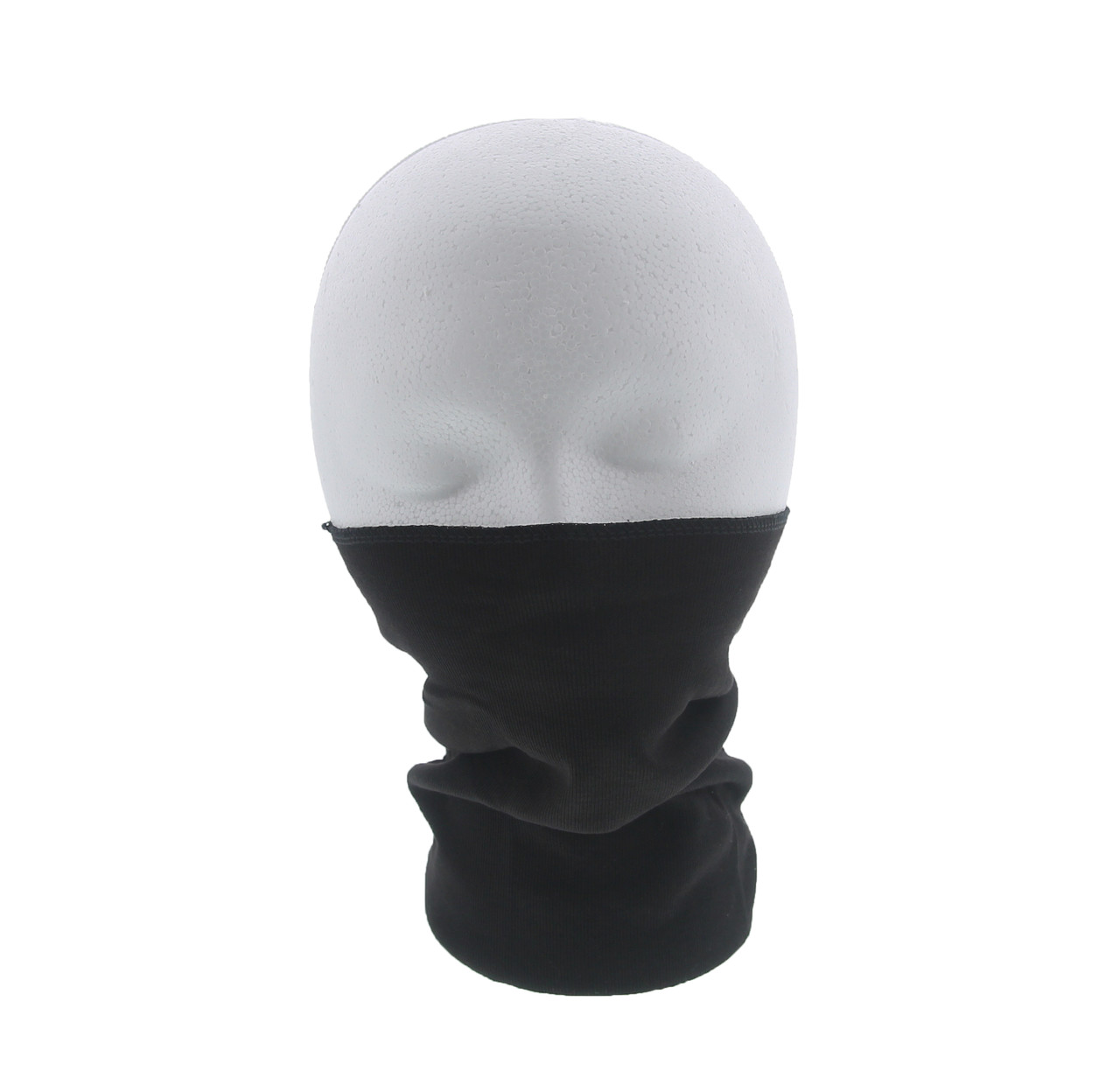 Back 40 Apparel Unisex Cotton Neck Warmer Balaclavas Neck Gaiter, Black, 3pcs