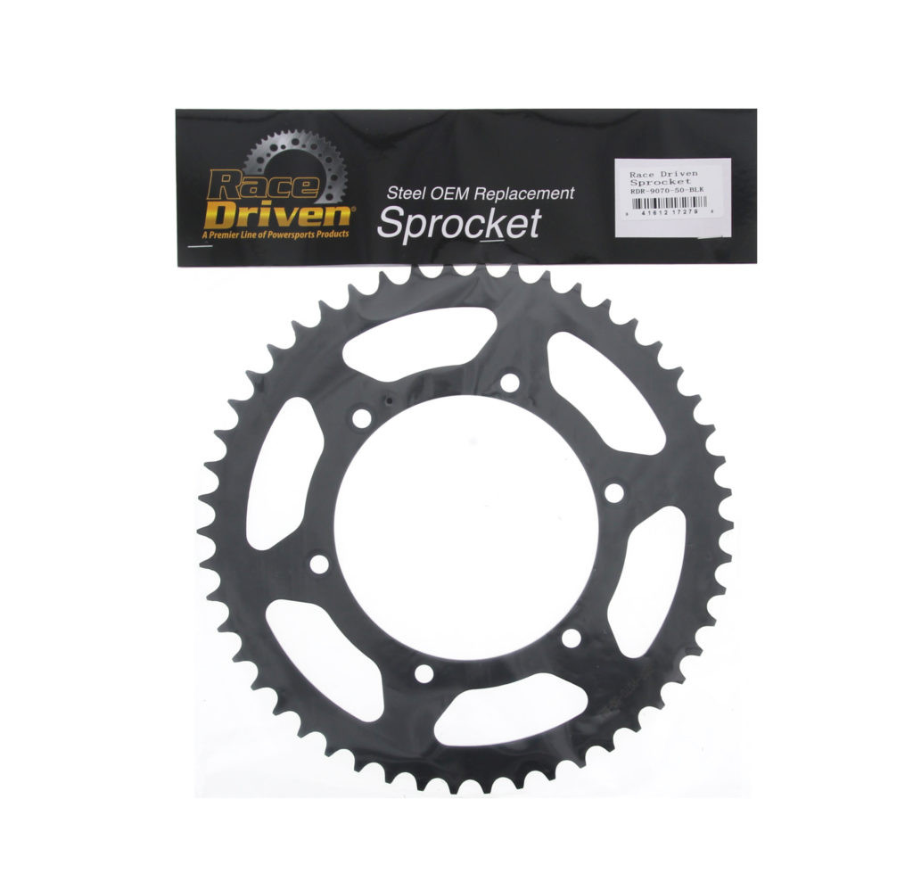 2000-2009 / 2011-2013 Suzuki DR-Z400S 50T Rear Black Sprocket by Race-Driven