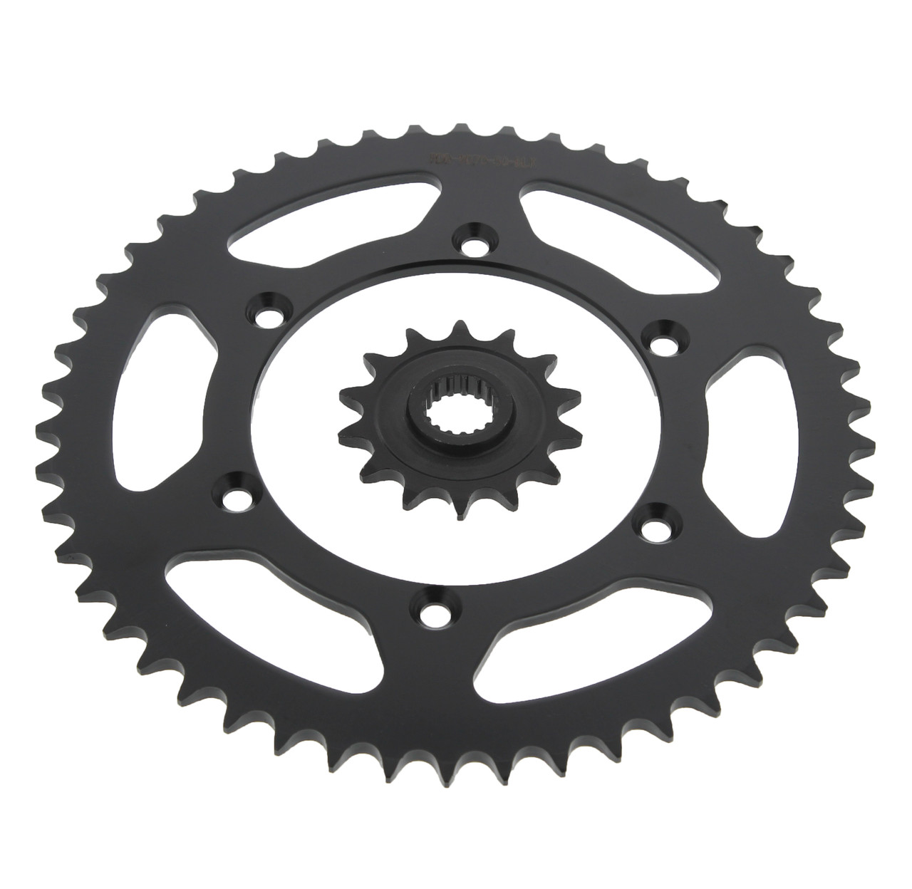 14T Front Sprocket and 50T Rear Black Sprocket fits Suzuki RM-Z450 2005 - 2018