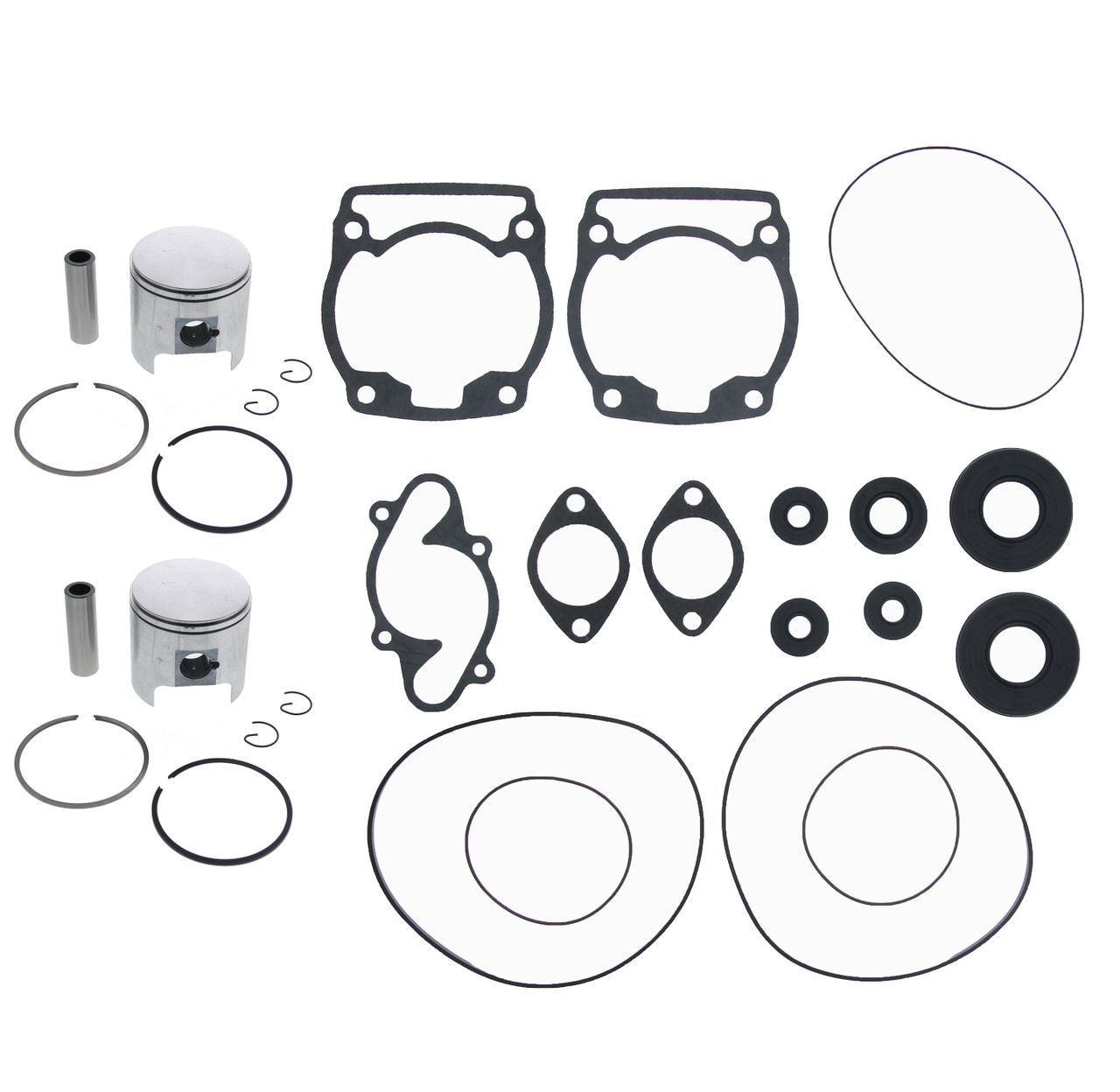 1980 - 1983 Ski-Doo Everest 464E LC Piston and Gasket Kit Snowmobile