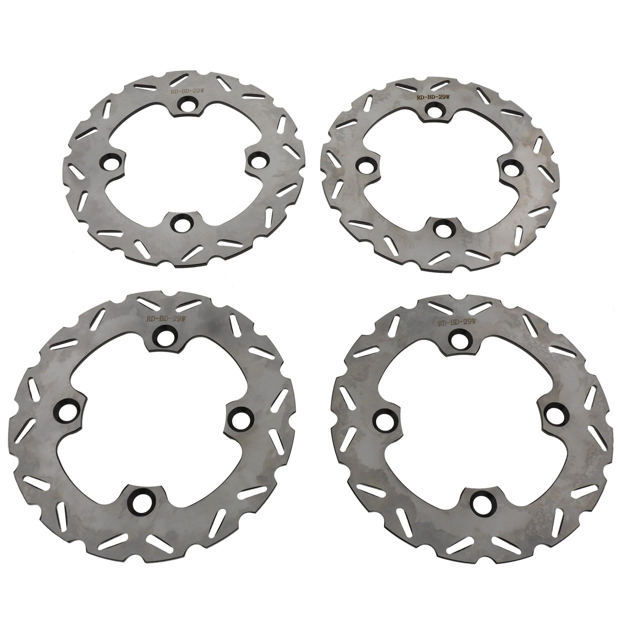 Brake Rotors for Polaris Scrambler XP 1000 S 2020 - 2026 Front and Rear RipTide